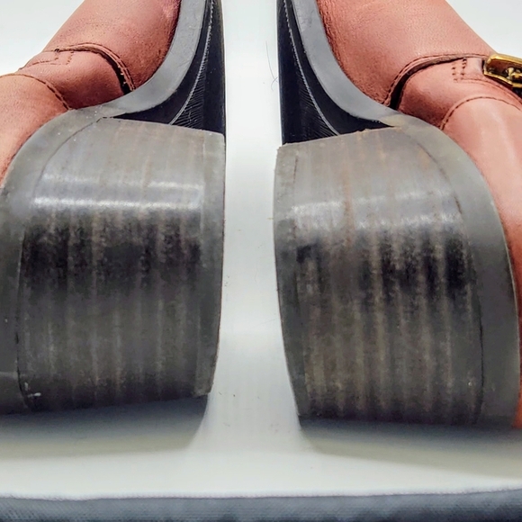 Vince Camuto Bestant Brown Leather Over The Knee Boots Size: 8 B - Picture 13 of 16